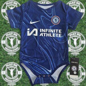 Baby Chelsea FC Home Bodysuit